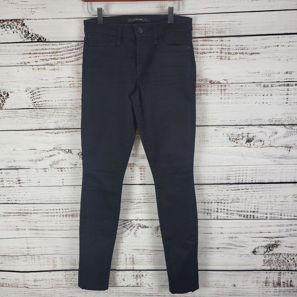 Joes The Skinny Jeans 27‎ Womens Mid Rise Dark Wash Black Denim Bottoms